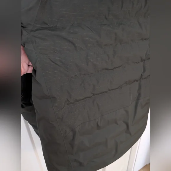 Rei Men's 850 Down Stormhenge Green Winter Hiking Jacket - Picture 8 of 11